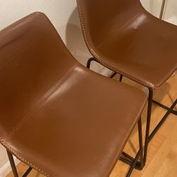 Bar Stool Chair Set X2