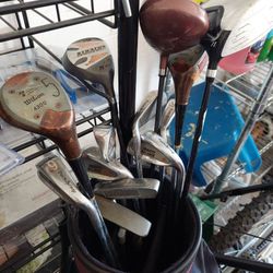Assorted Golf Clubs