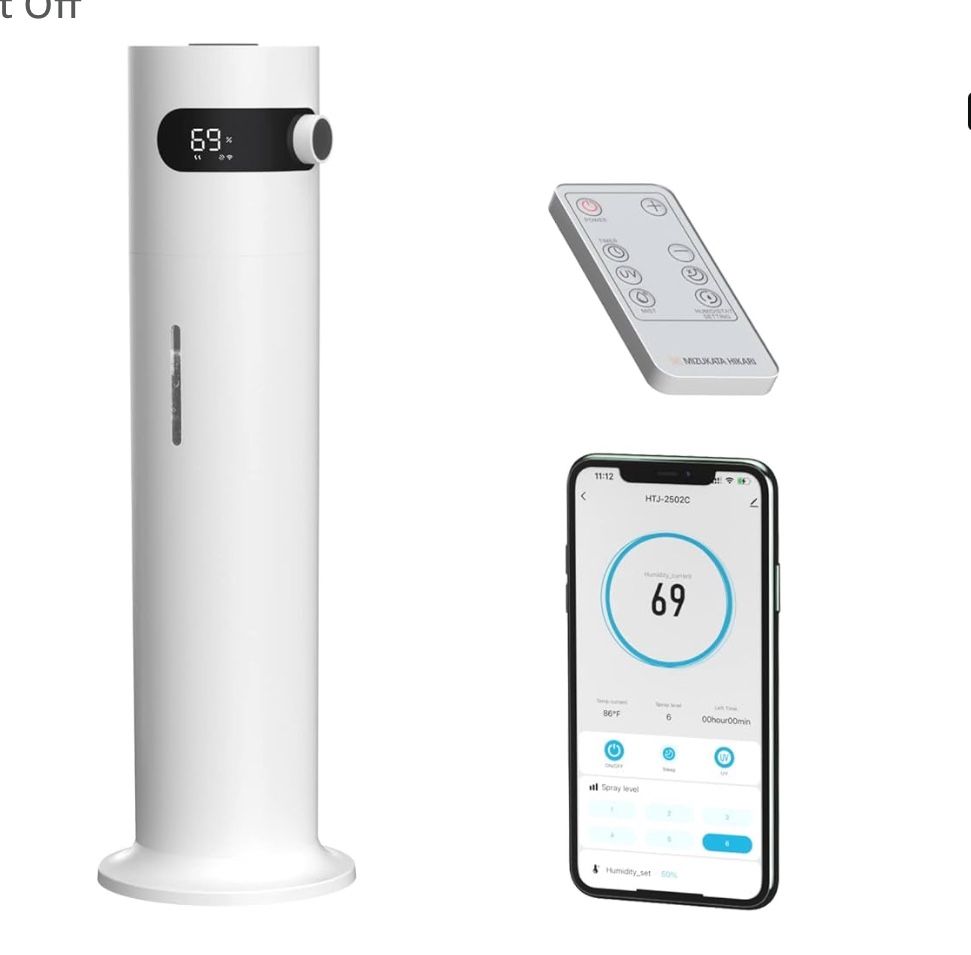 Ultrasonic Cool Mist Humidifier for Large Room Bedroom