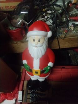 Santa Christmas Yard Decor Lights Up 