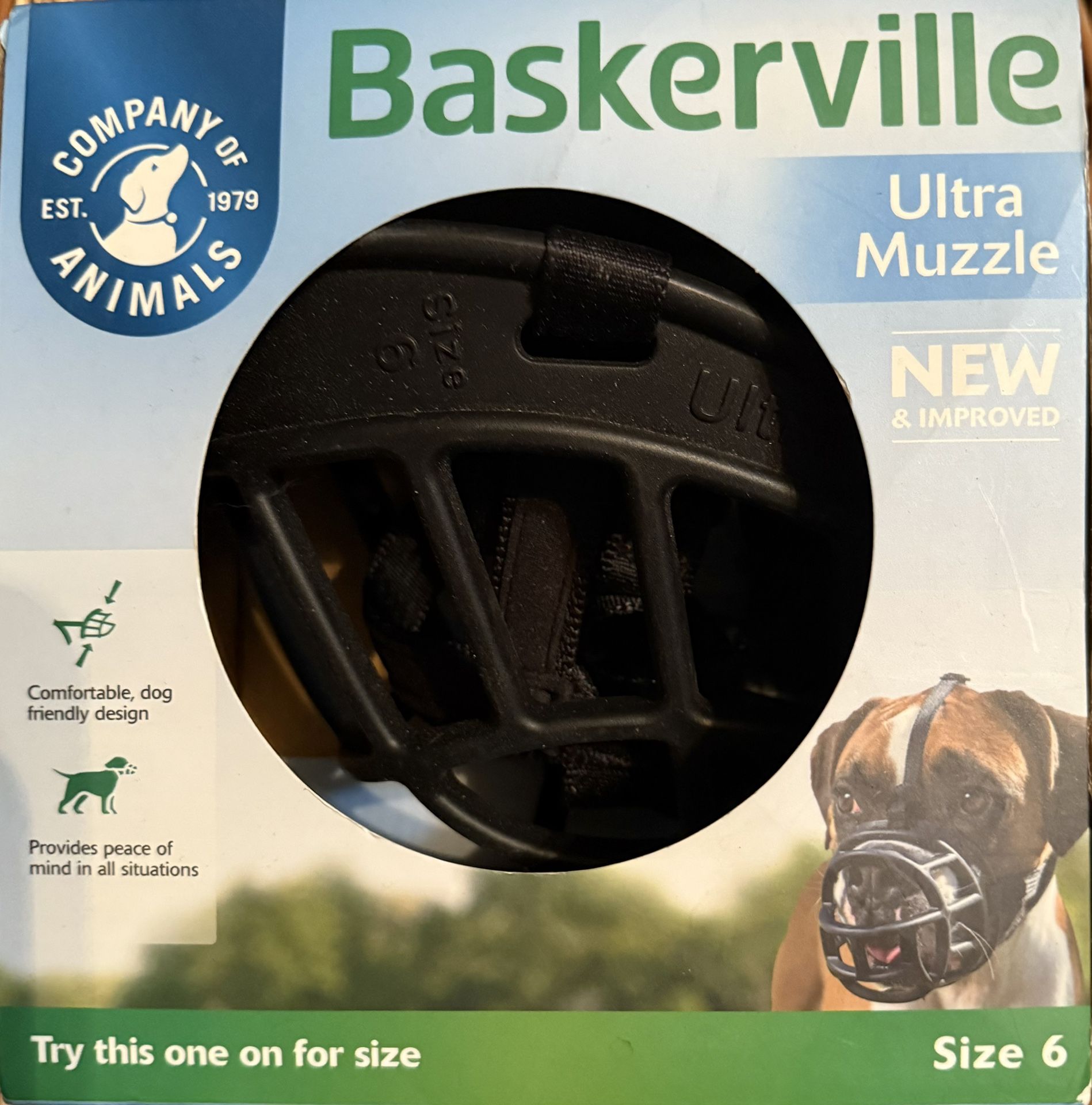 Heavy Duty Baskerville Dog Muzzle