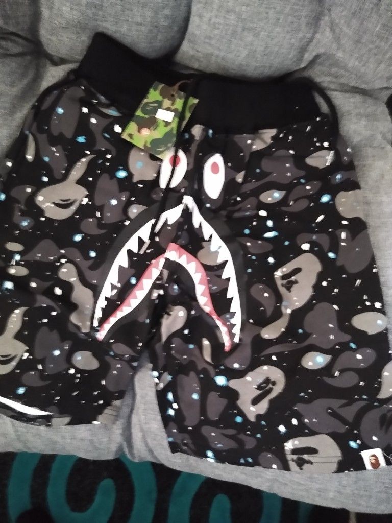 Mens Bape Ape Short Size Large