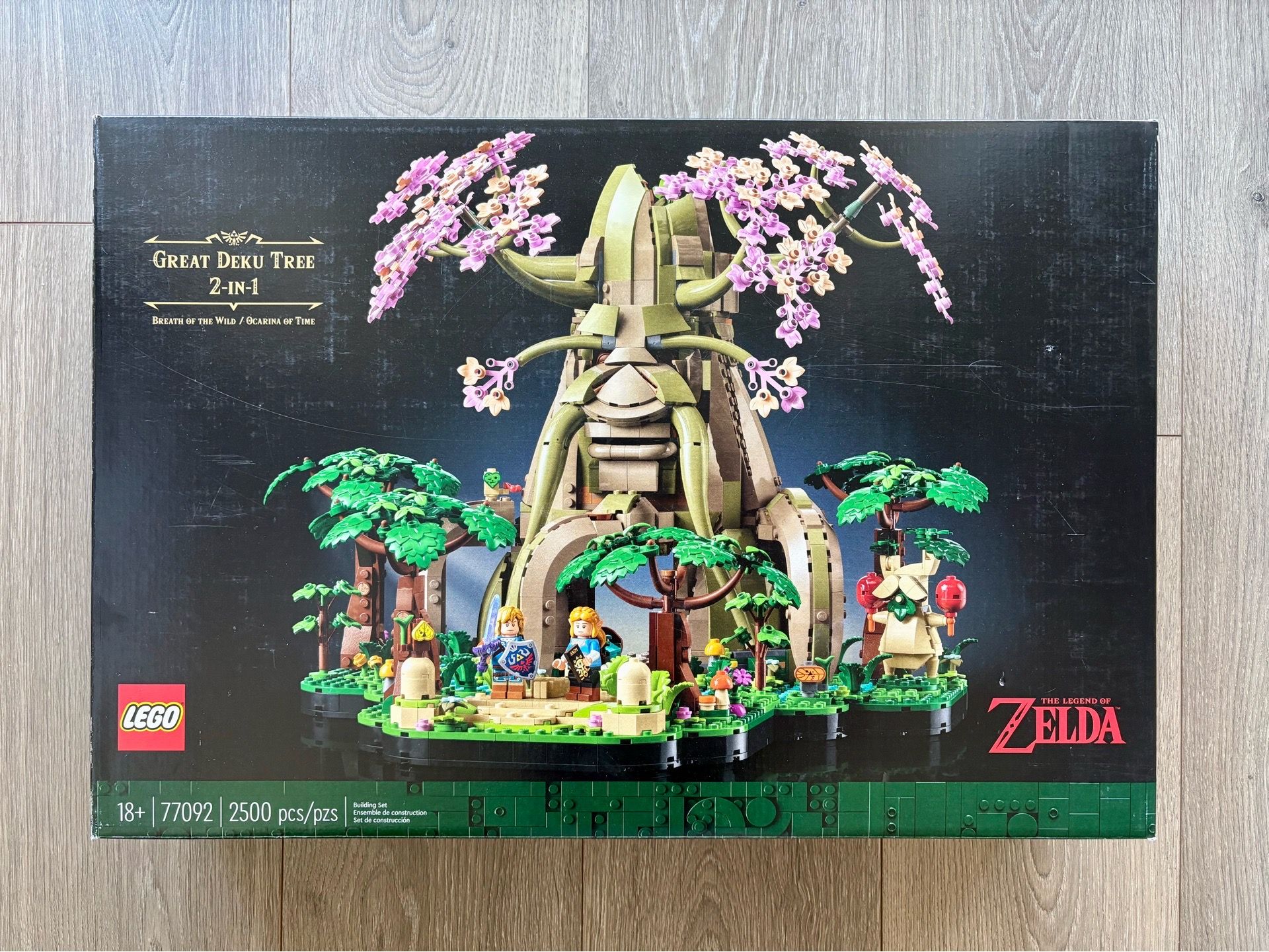 New LEGO The Legend of Zelda: Great Deku Tree 2-in-1 77092
