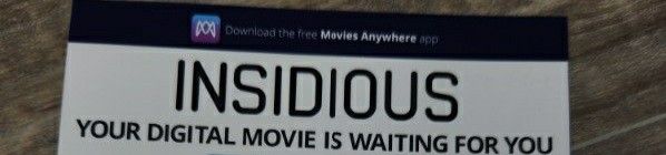 Insidious Digital Copy