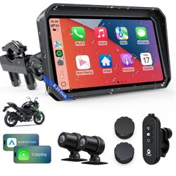 Brand New In The Box- WonVon 6.25 Inch Motorcycle Carplay GPS Navigation System with Apple Carplay and Android Auto Portable Screen with Navigation, S