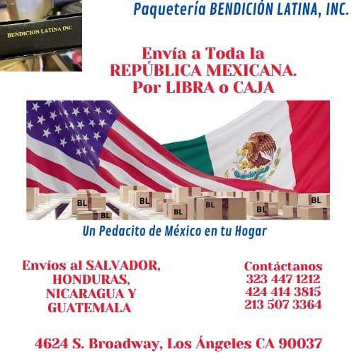 Paqueteria Bendicion Latina