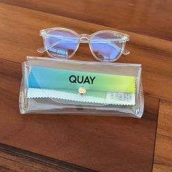 Quay Blueprint 125 Glasses With Case NEVER USED!