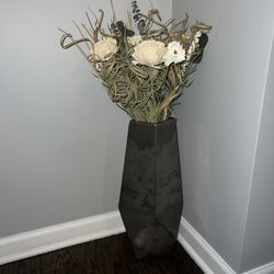 Fake flower with Vase 