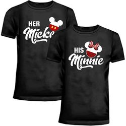 Mickey Couple Shirts $15 Each 