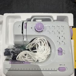 Mini Sewing Machine,FHSM-505 Free-Arm Sewing Machine with 12 Built-In Stitches