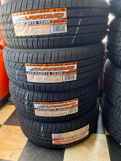 Vendo 245/55/R19 nuevas Arroyo las 4 llantas por $410