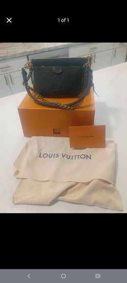 Louis Vuitton Multi Pochette Empreinte Bag