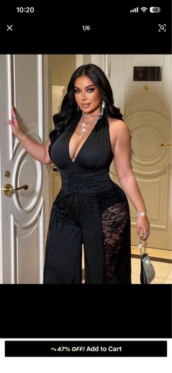 Black jumpsuit