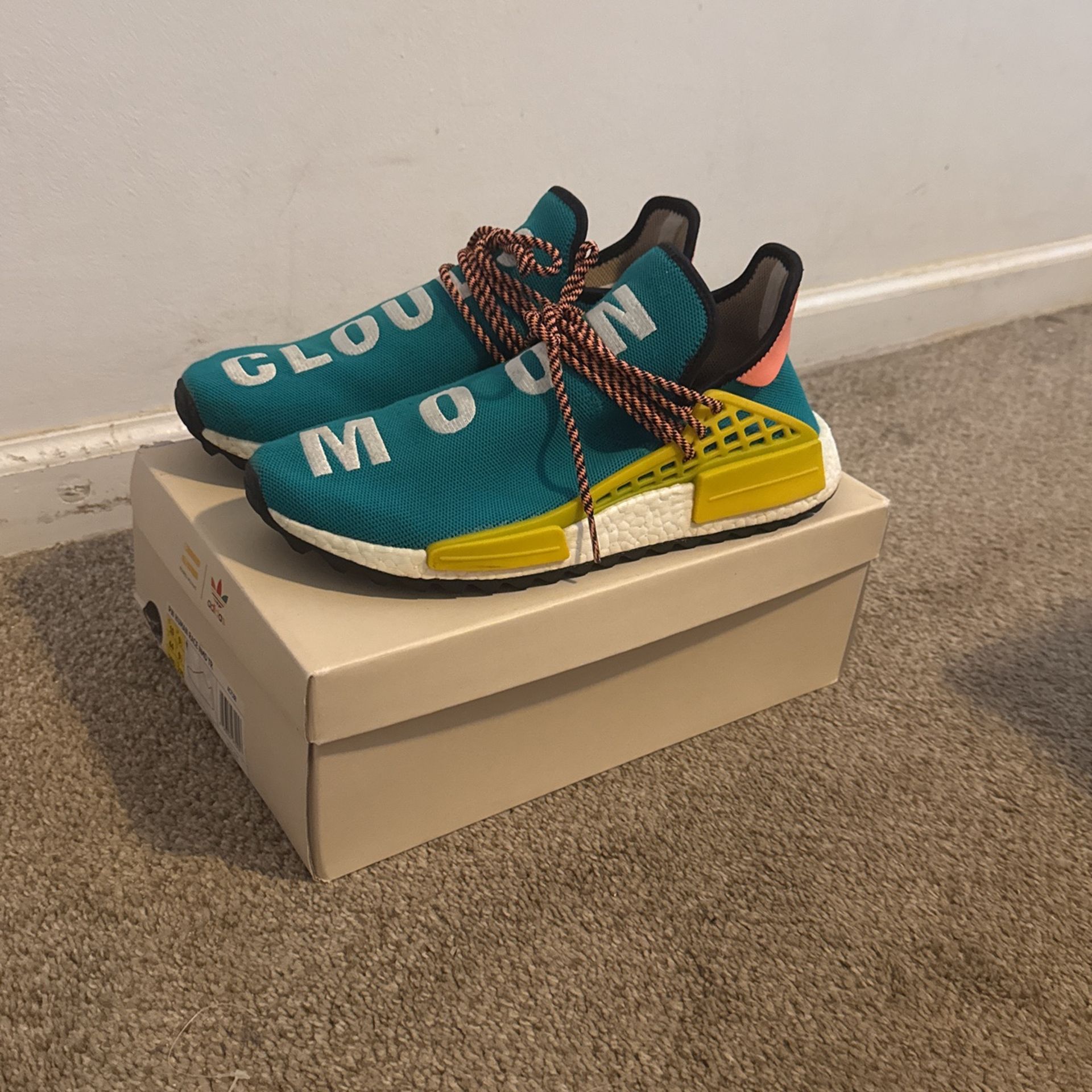 Pharrell x NMD Human Race Trail ‘Sun Glow’ Size 10