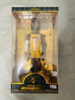 NEW Funko Gold LeBron James 12” Lakers Figure – Unopened