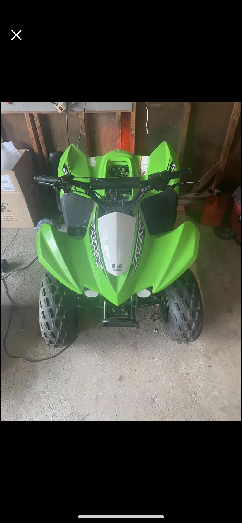 2016 Kawasaki 4 wheeler