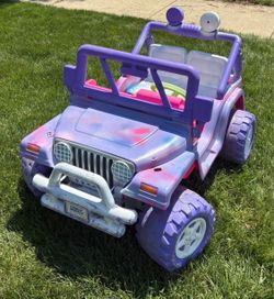 Jeep Wrangler Power Wheels