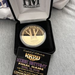 Highland mint 1(contact info removed) Kobes Final Game 