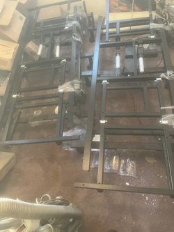 Metal, Motorized, Adjustable Twin Bed Frames