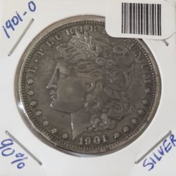 U.S. $1 Morgan Silver Dollar 1901-C