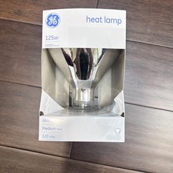 GE Heat Lamp 125w