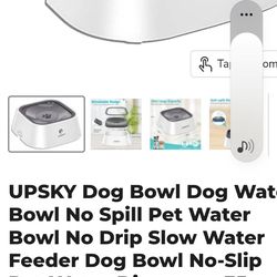 Brand new and unused upsky dog water bowls