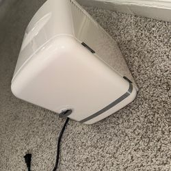 Cream Mini Fridge Cools & Warms