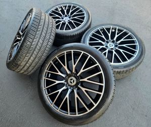 20" Mercedes Benz S-class OEM Wheels and Tires