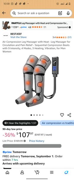 Leg massager