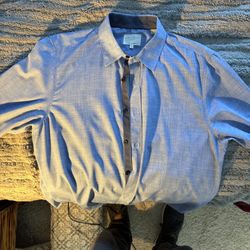 Stretchy Men’s Dress Shirt 