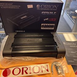 Orion Cobalt 4 Channel Amp 1200watts Max 
