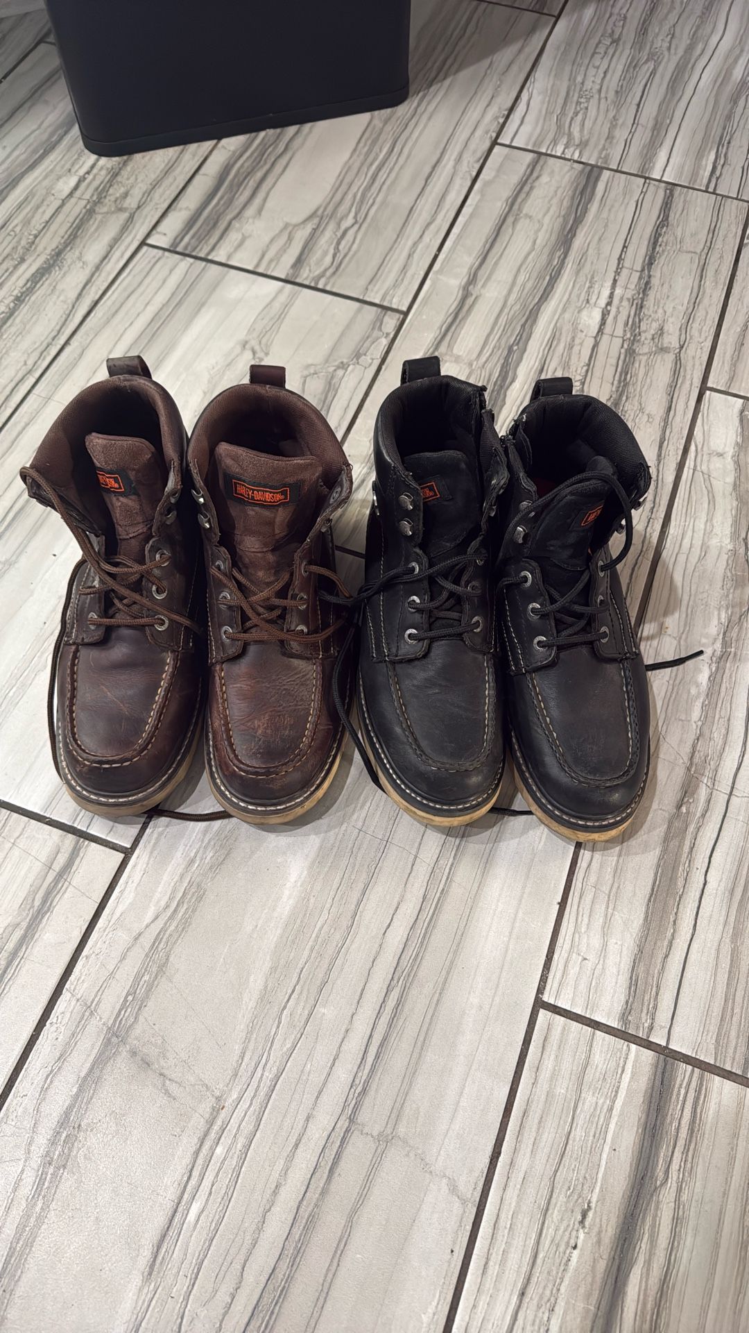 Work Boots Harley Davidson