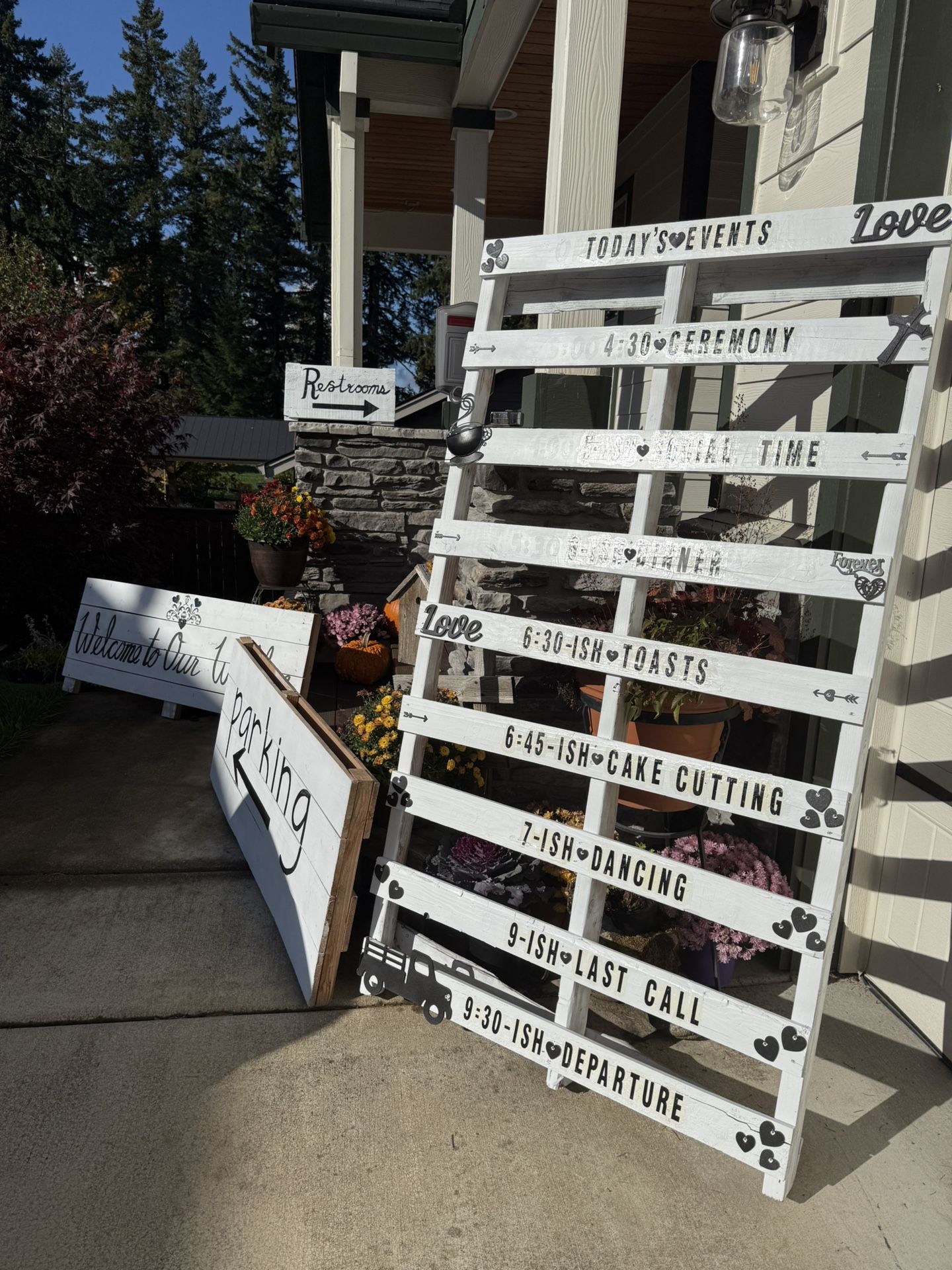 Wedding Sign Set (4)