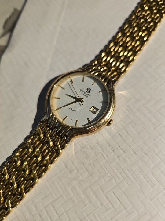 Givenchy Gold Tone Watch