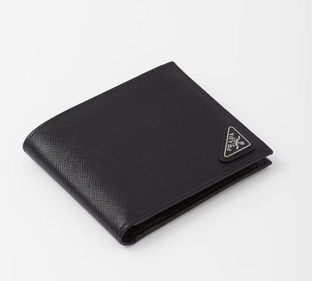 Prada Saffiano Leather Wallet Black (Brand New Never Used)