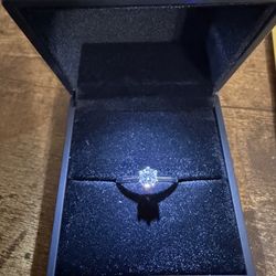 VVS Moissanite Engagement Ring