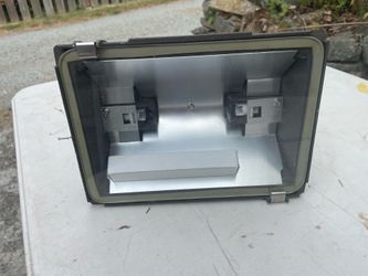 Exterior halogen spotlight (with bulb)