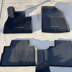 2020-2025 Hyundai Palisade All Weather Floor Mats