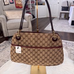 Gucci GG Canvas Eclipse Shoulder Bag