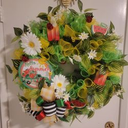 24" Wreath Handmade 