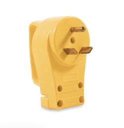 Camco Power Grip 30-Amp Power Grip Replacement Male Plug with Handle, 125V / 3750W, cETLus
