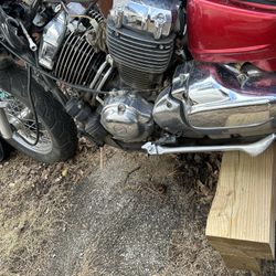  V star 650 Yamaha 2009 Motor 