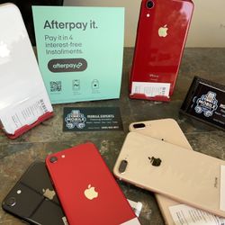 iPhone 8 / 8 Plus / X / XR / XS Max Factory Unlocked / International
