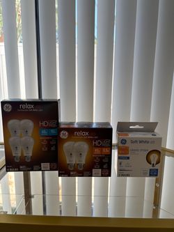 MUST GO ASAP — Soft White & Relax Bulbs