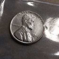 US Lincoln Wheat Penny 1943D Zinc Steel