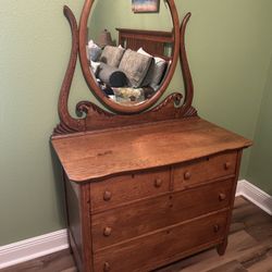 Antique Oak Dresser