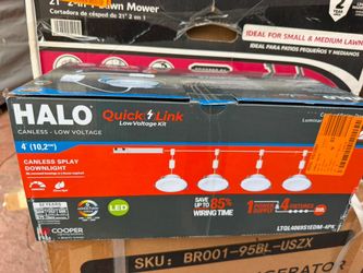 Halo Quick Link 4-Pack Canless LED Downlight Kit