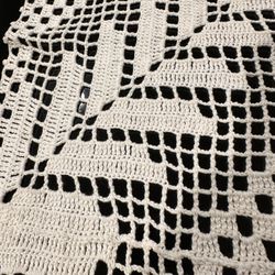 Handmade Table doilies/ crochet 33x56