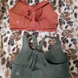 2 Lululemon Bras  36 DDD