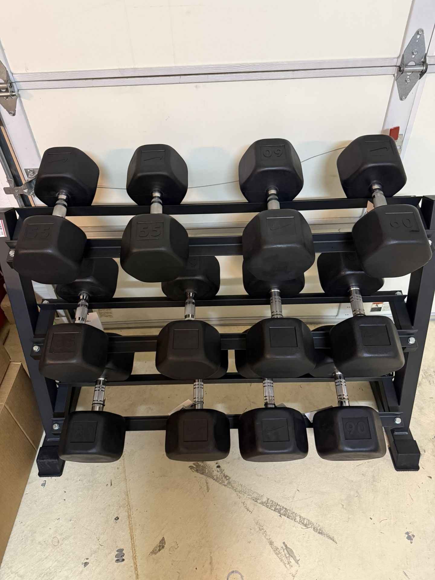Nike Dumbbells OG w/ Rack 